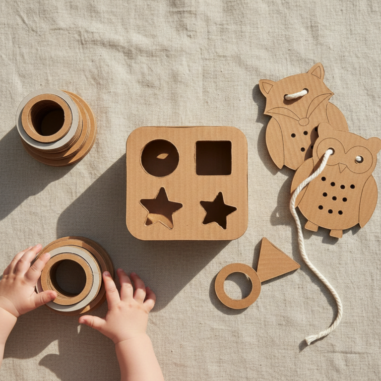 10 Montessori Inspired Baby Toys You Can Make From Cardboard