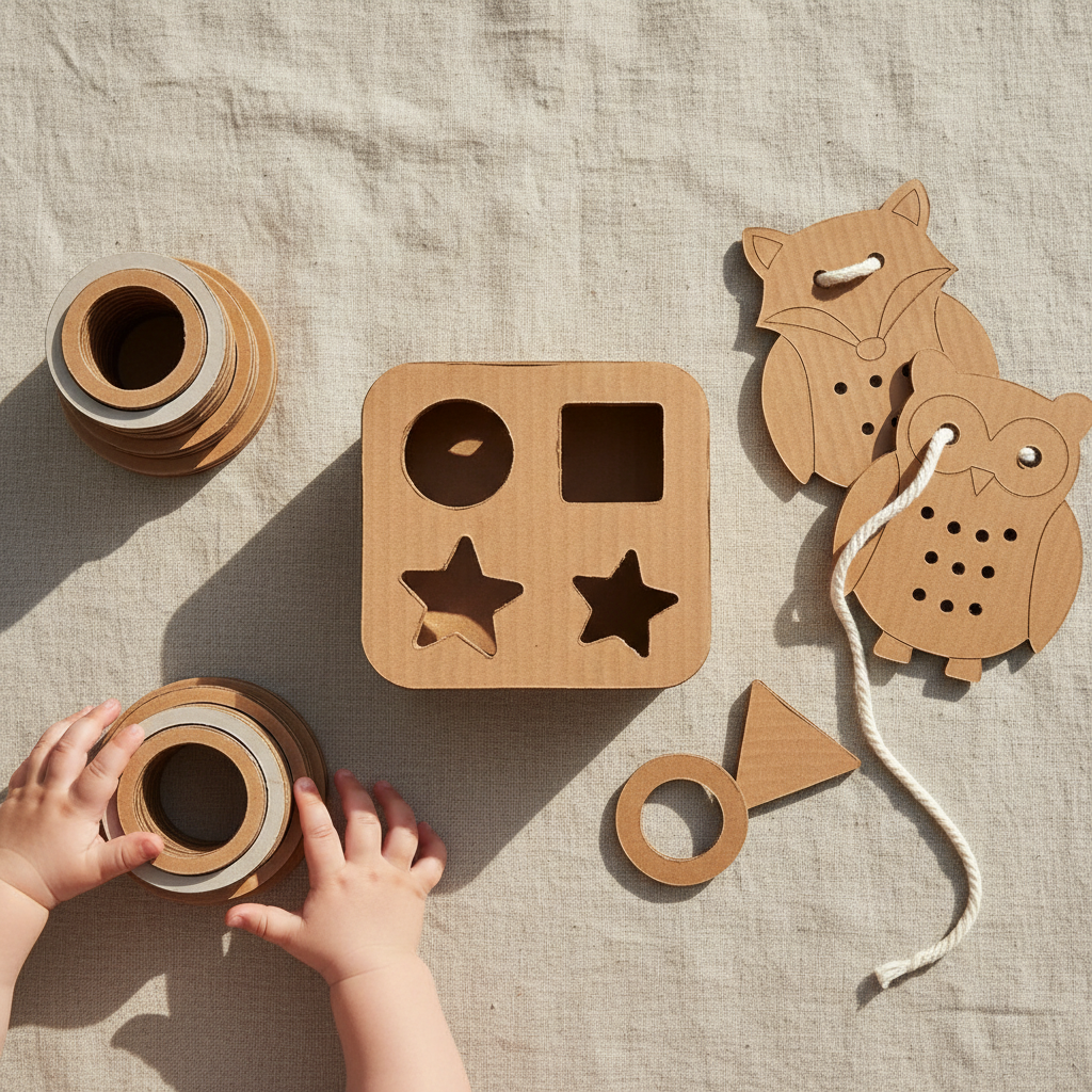 10 Montessori Inspired Baby Toys You Can Make From Cardboard