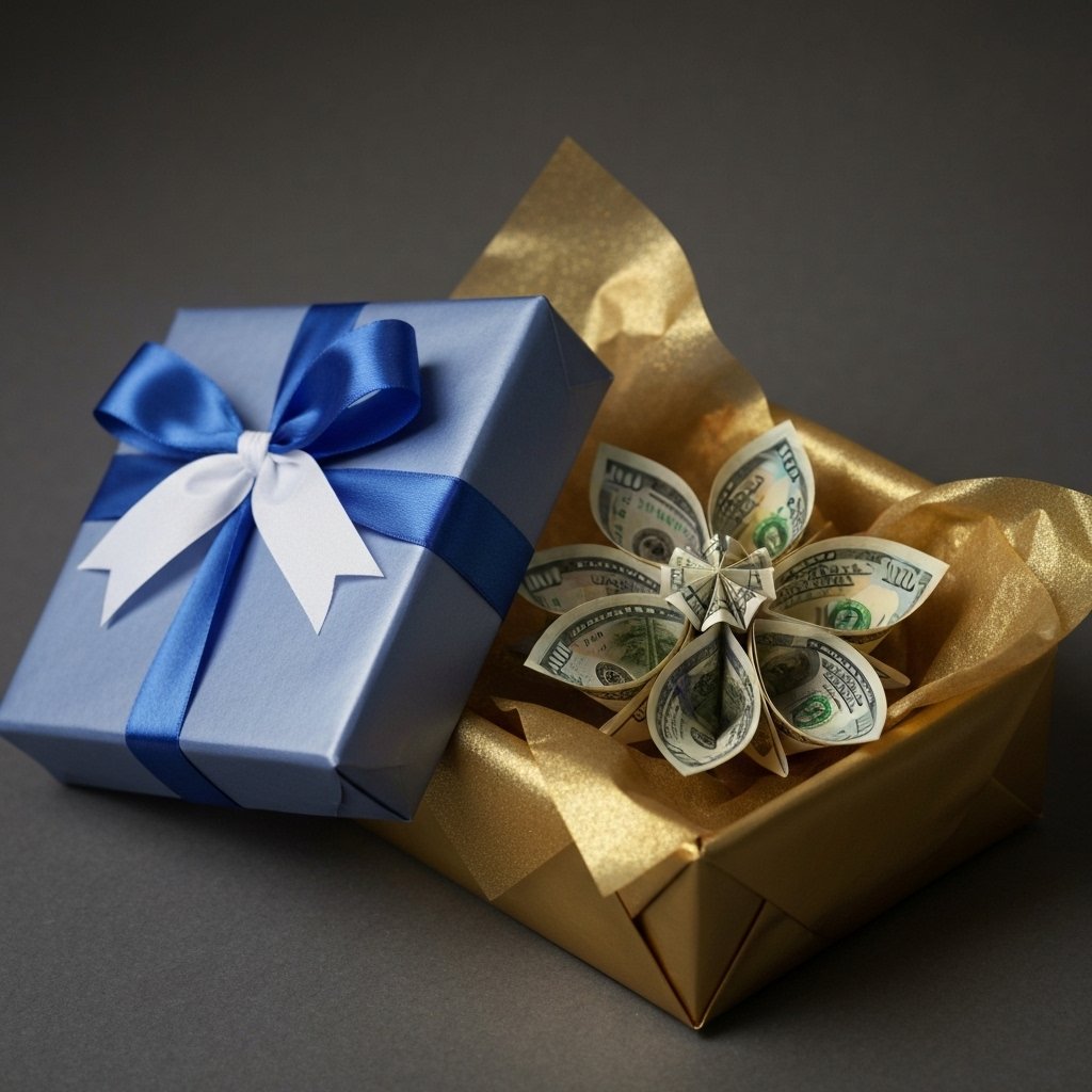 12 Genius Ways To Give Cash As A Gift (That Look Expensive & Thoughtful)