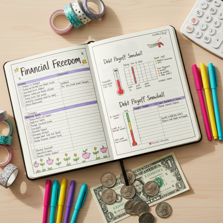 12 Stunning Bullet Journal Spreads That Will Make You Actually Want to Budget