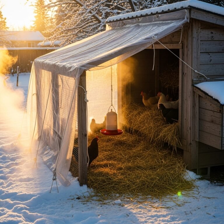 Cheap Chicken Keeping: Winterizing Your Coop for Under $20