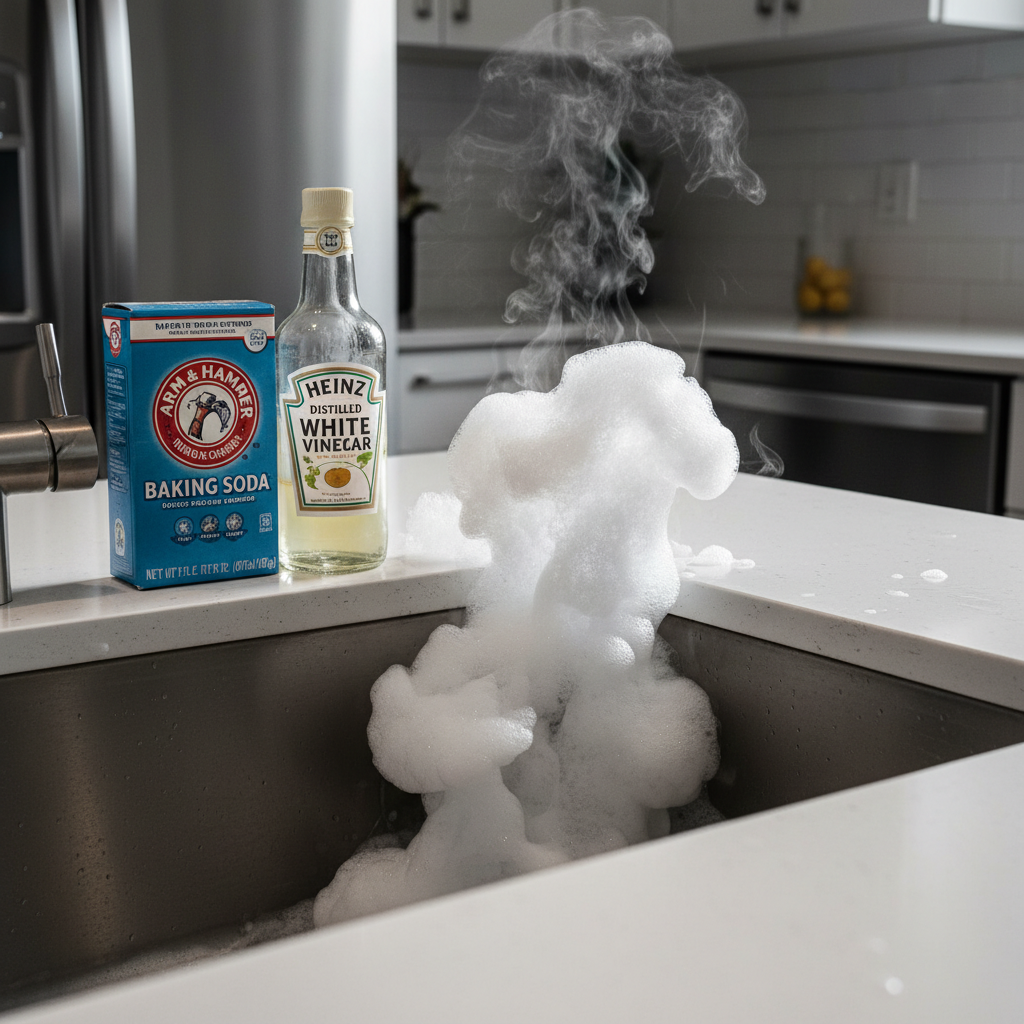 Don't Call a Plumber! Unclog Drains Fast With Pantry Staples