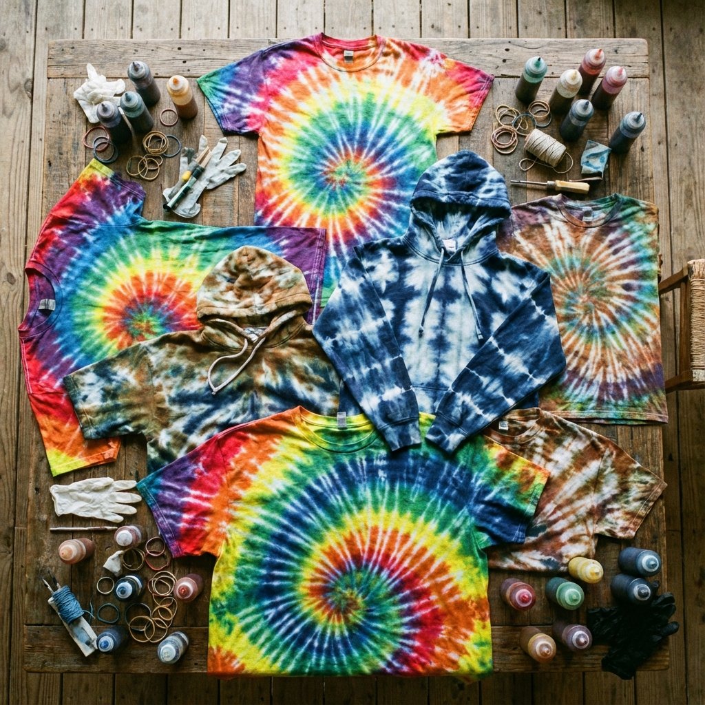 Don't Toss It, Dye It! Trendy Tie-Dye Techniques To Save Your Old Clothes
