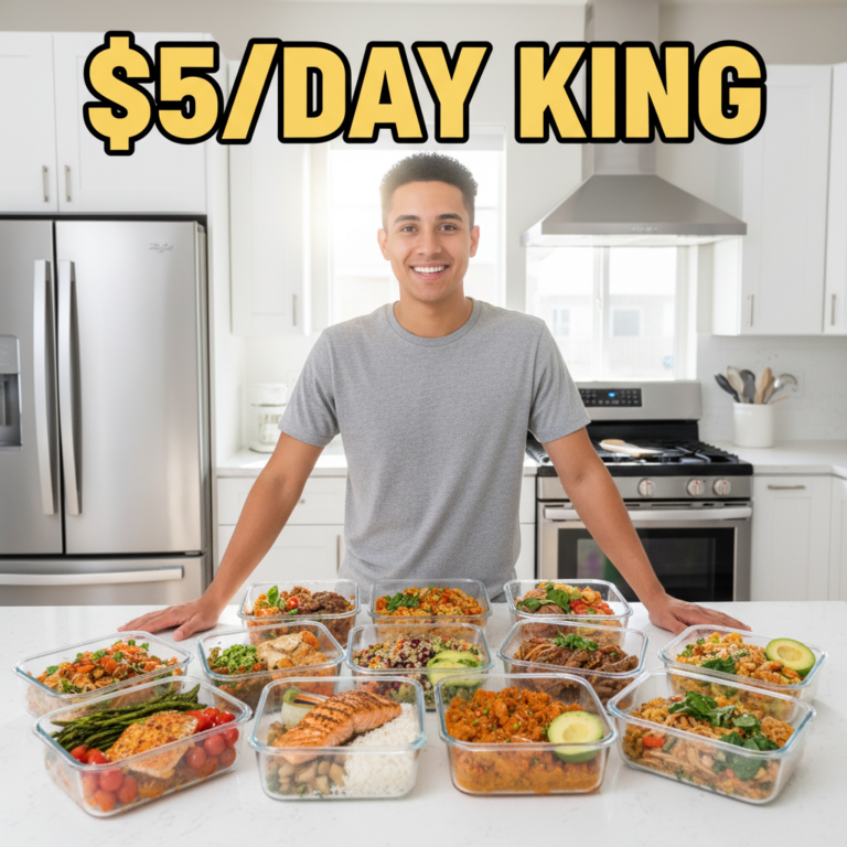 Eat Like a King for $5 a Day: Solo Meal Prep Hacks You Need To Try