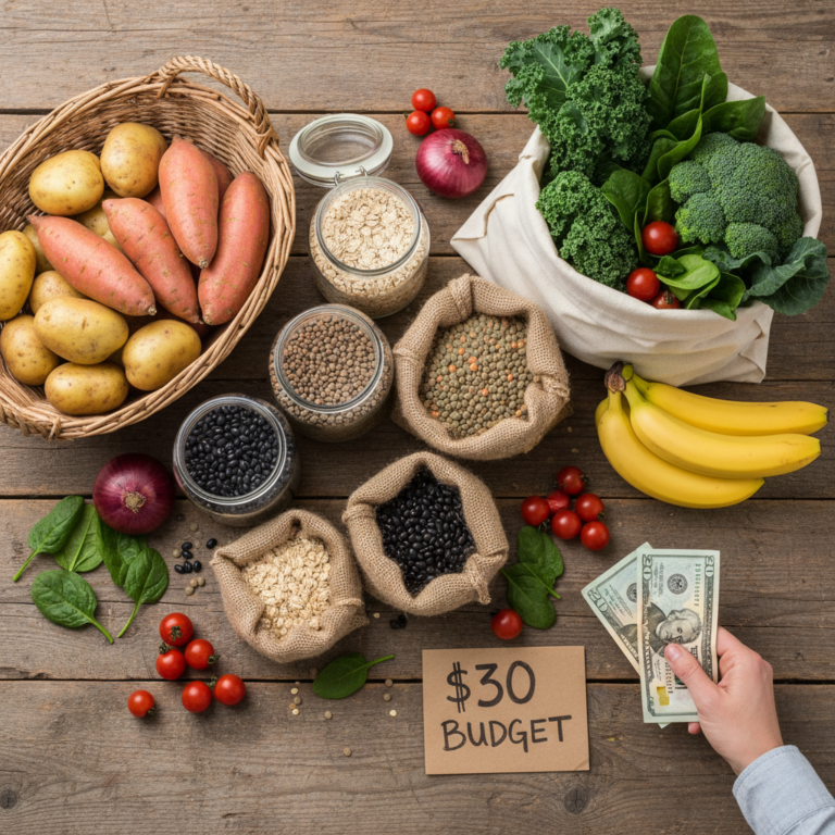 Go Vegan for $30 a Week: The Ultimate Cheap Plant-Based Grocery List