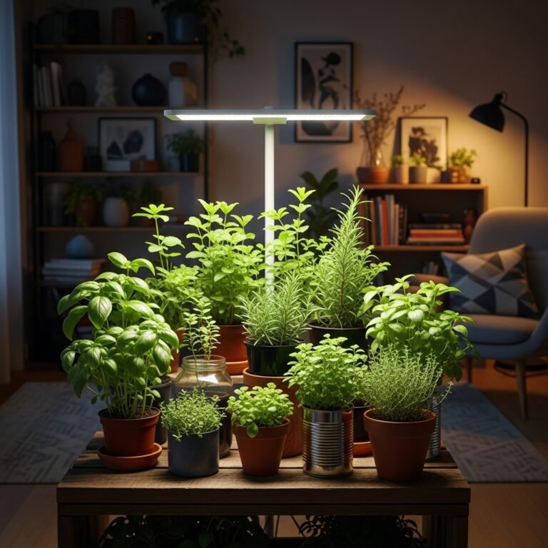 Grow Fresh Herbs In A Dark Apartment On A Tiny Budget