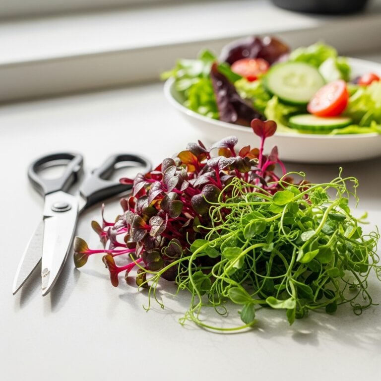 Grow Superfoods On Your Counter: Growing Microgreens At Home To Save Money For Beginners