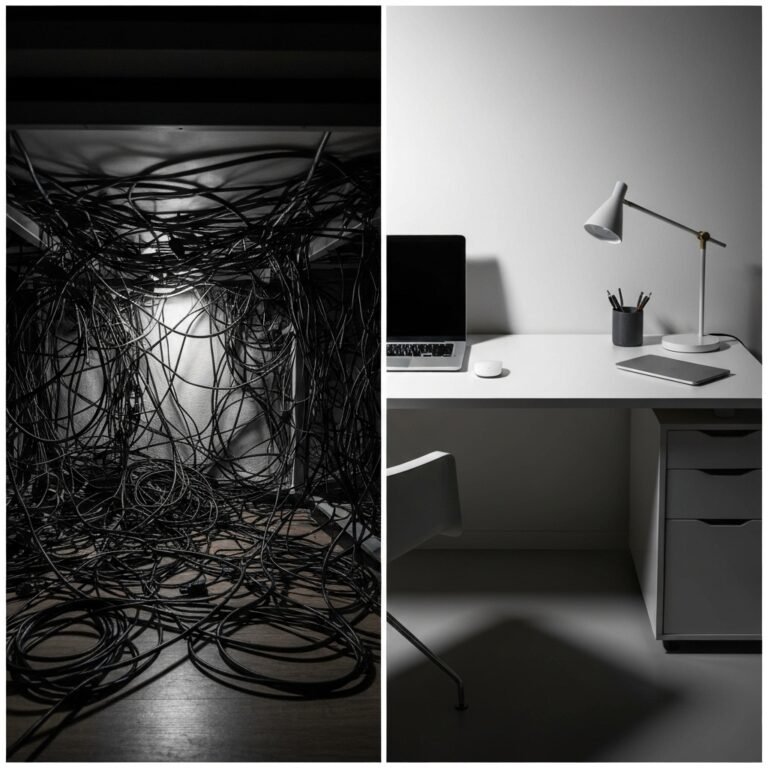 Hide Those Wires! Genius DIY Cable Management Hacks Under $5