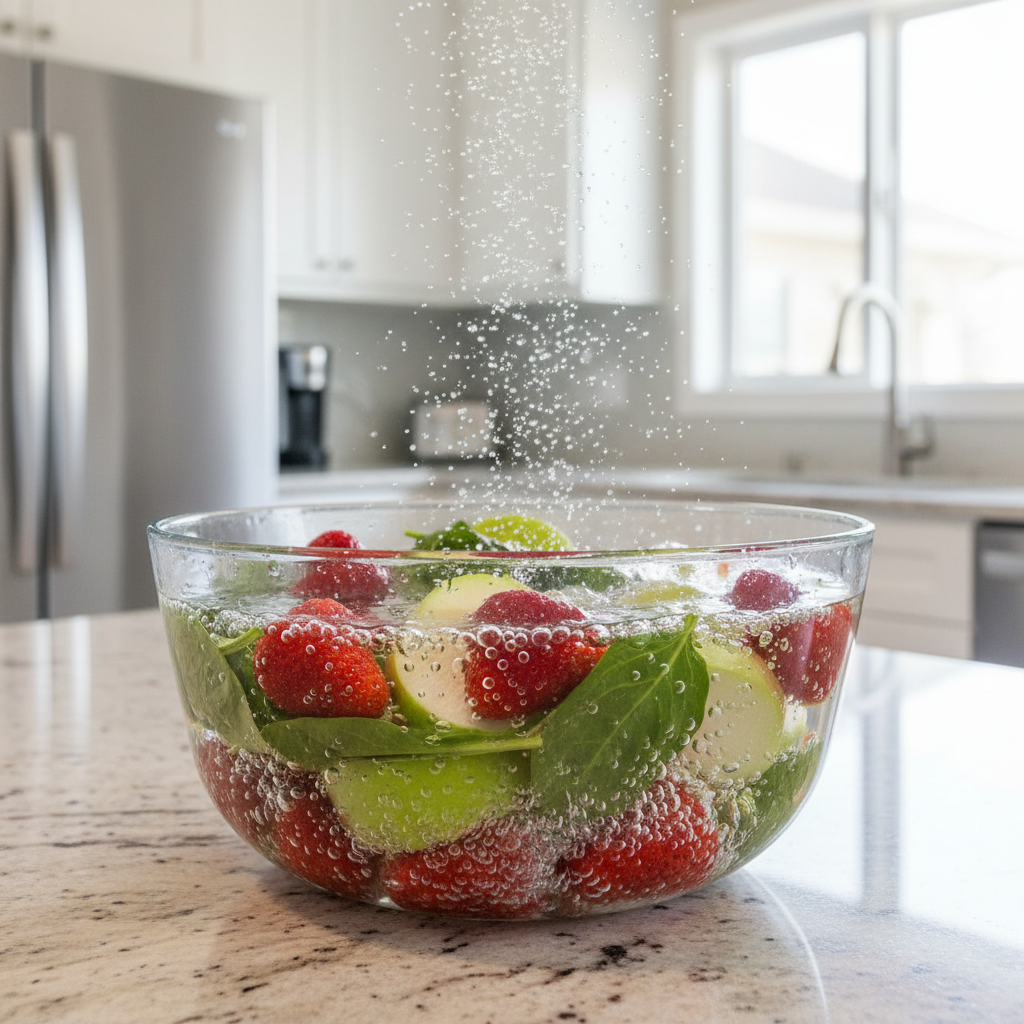 Is Your Fruit Actually Clean? The DIY Veggie Soak That Removes Pesticides Cheaply