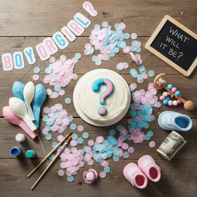 It's a... Budget Saver! 10 Cute Gender Reveal Ideas Under $50