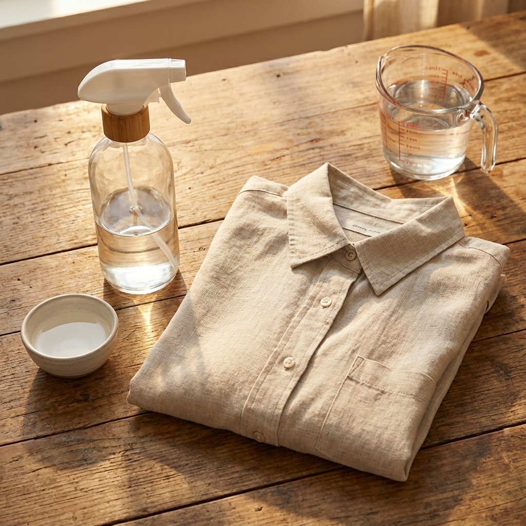 Magic Wrinkle Spray: The 2-Ingredient DIY That Replaces Ironing