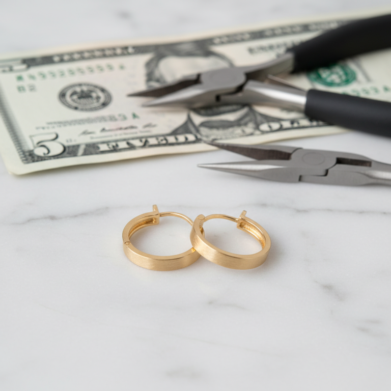 Make Designer Looking Earrings At Home For Under $5