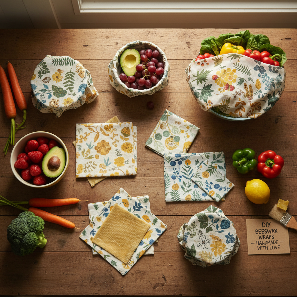 Never Buy Cling Wrap Again: Easy DIY Beeswax Wraps