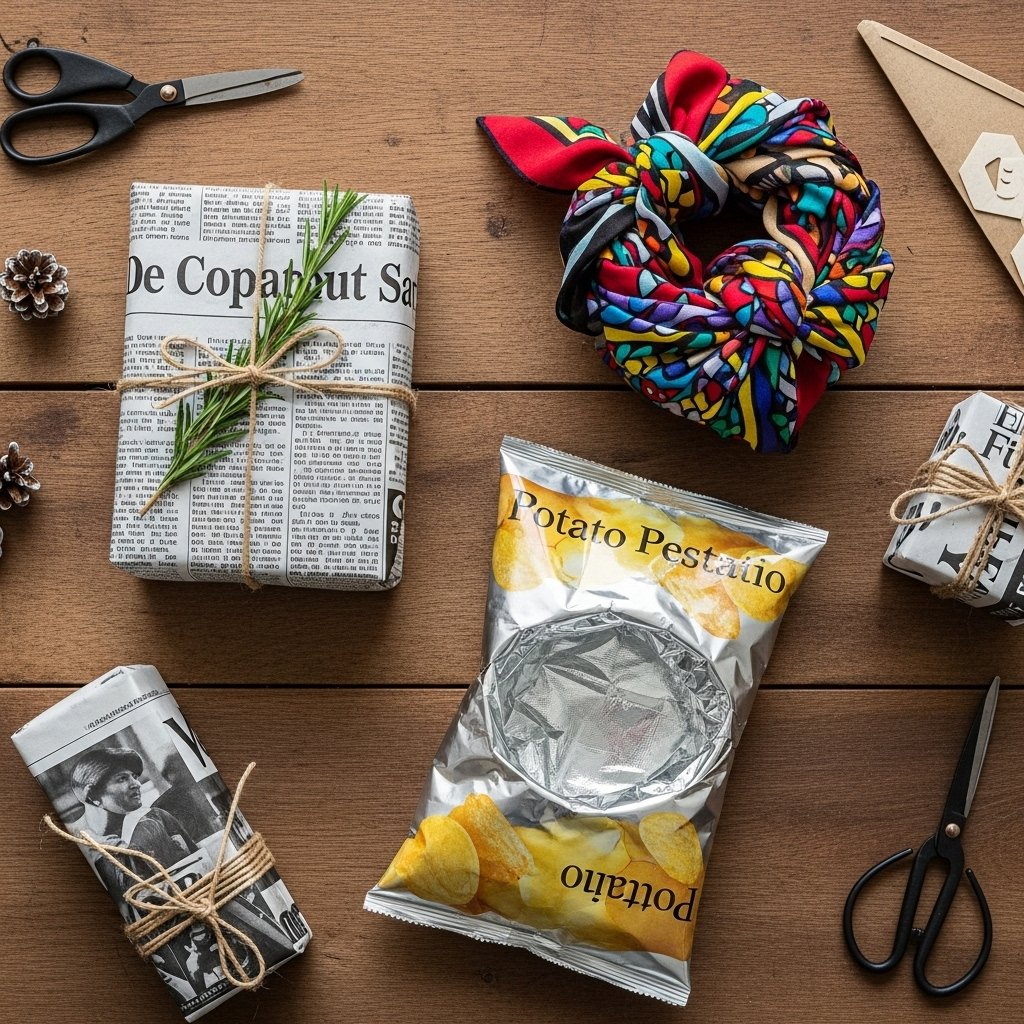 Stop Buying Paper: 7 Chic & Zero-Waste Gift Wrap Ideas Using Trash