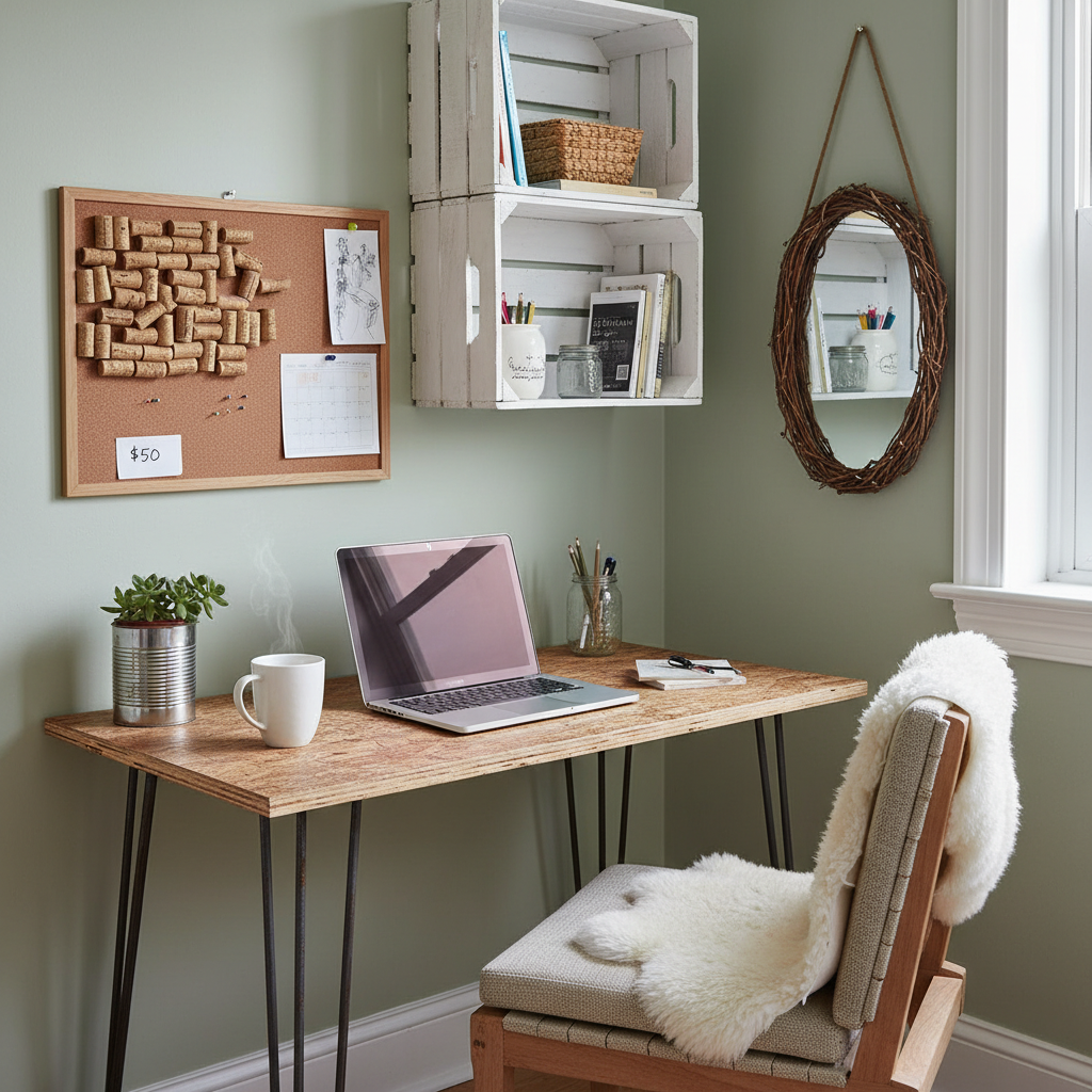 The $50 Home Office: Create a Dream Workspace Without Spending a Fortune