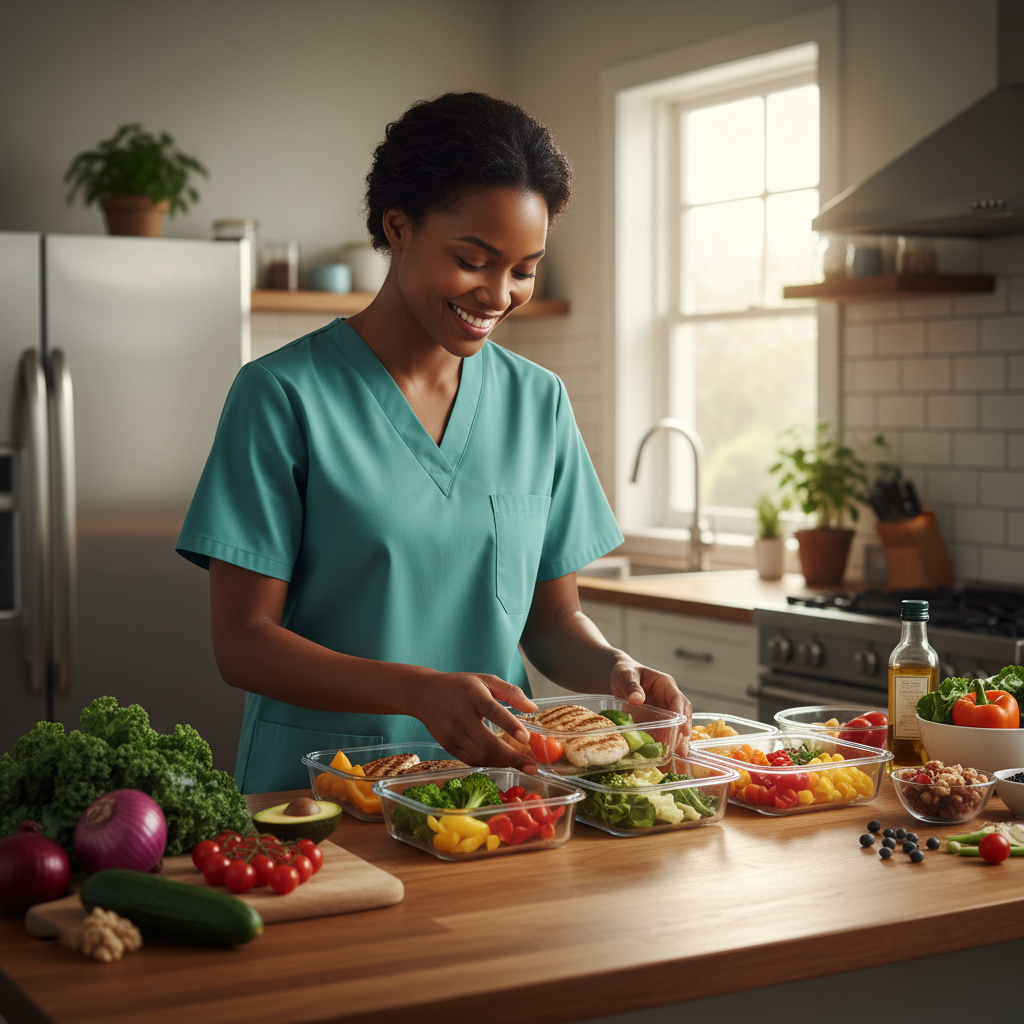 The Exhausted Nurse's Guide to Healthy Budget Meal Prep (No Microwave Needed)
