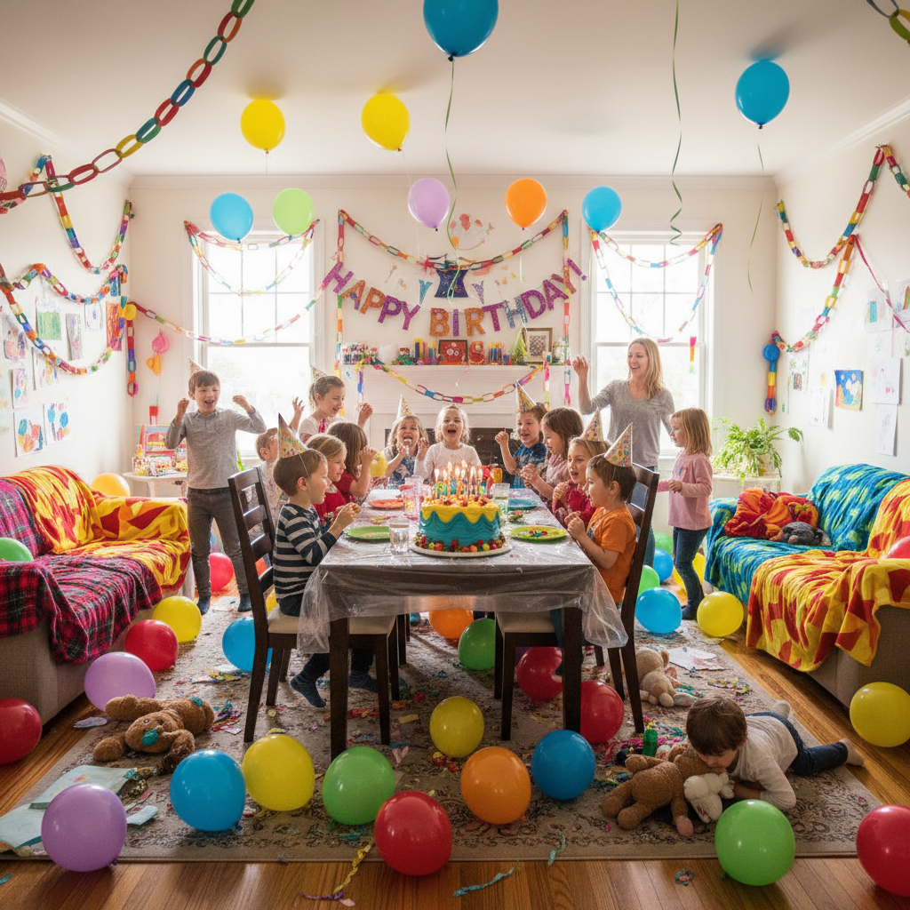Throw An Epic Kids Birthday Party At Home Without Breaking The Bank