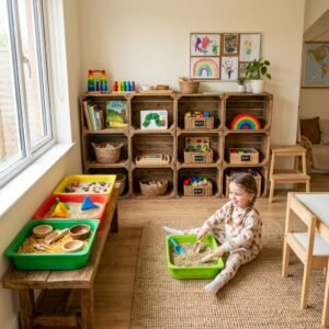 Create A Dreamy Montessori Playroom With Dollar Tree Finds