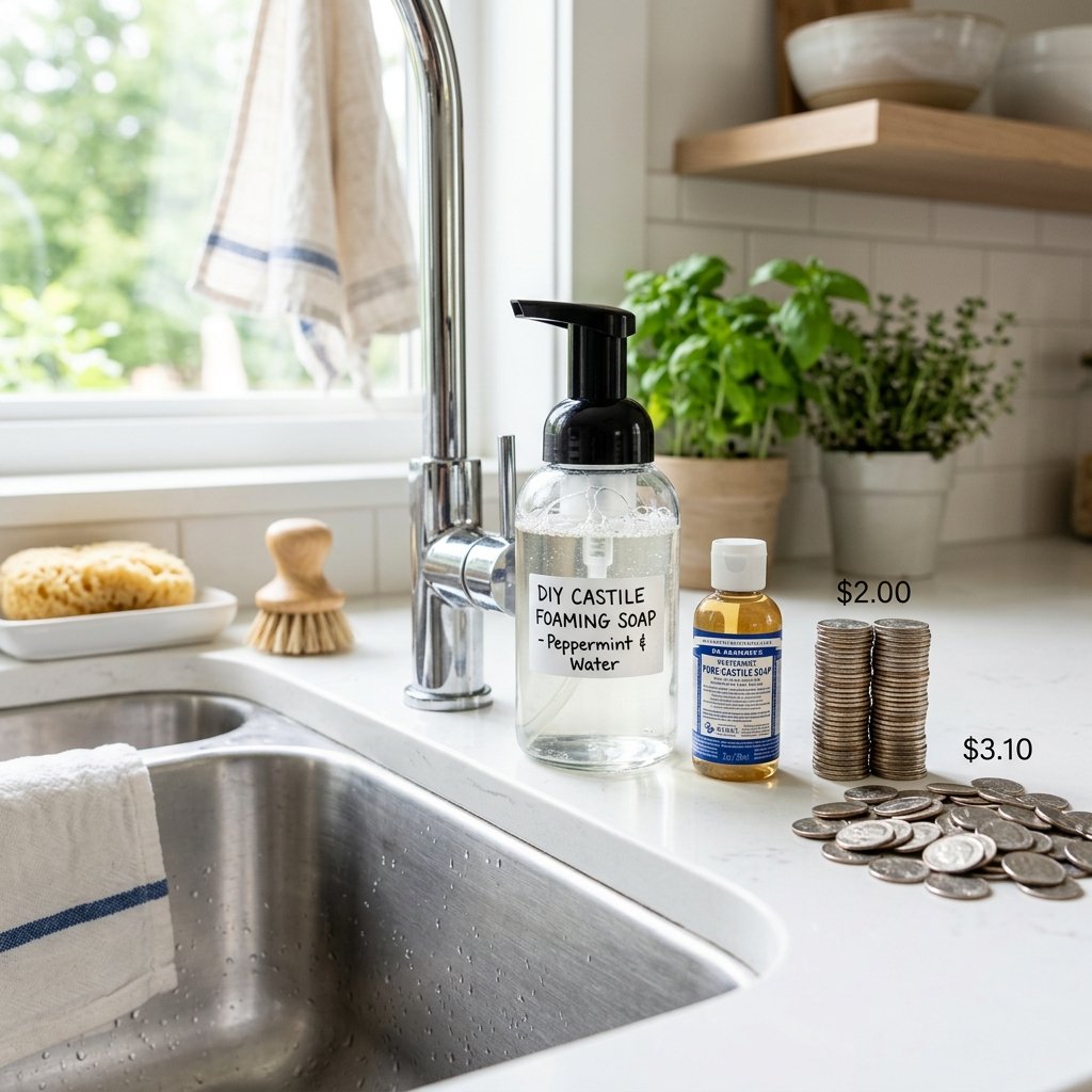 Stop Buying Soap: The 2-Minute DIY Foaming Refill That Costs $0.10