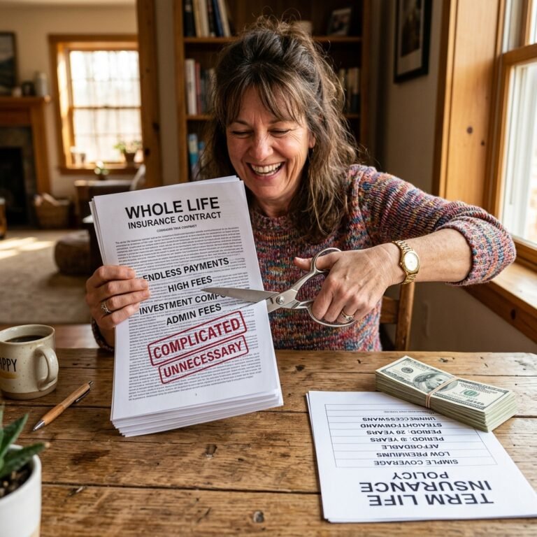 Term vs Whole Life Insurance: Stop Wasting Money on Policies You Don't Need