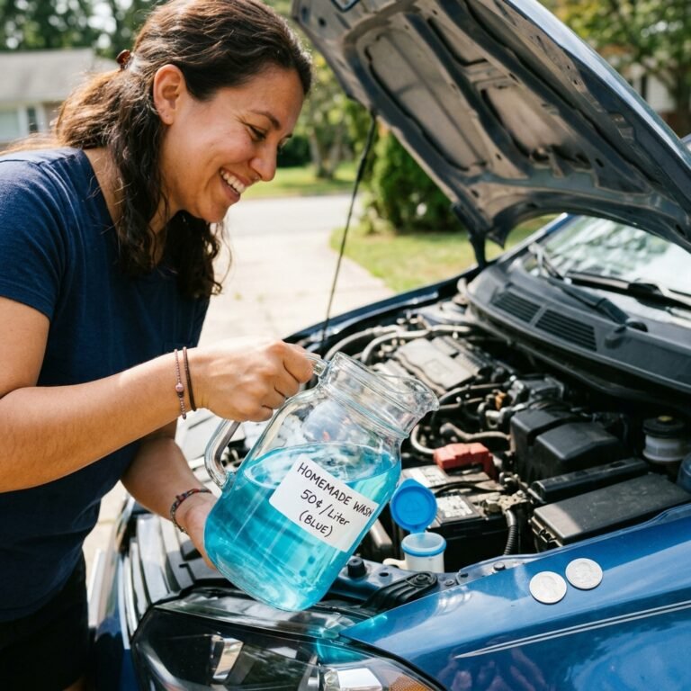 The $0.50 Car Hack: How to Make Professional Windshield Fluid at Home
