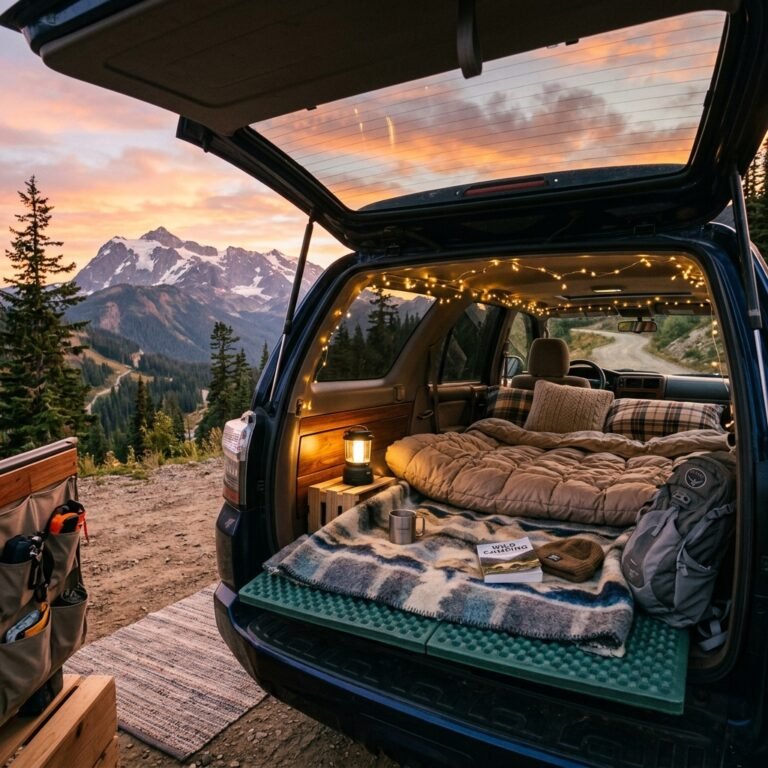 The Ultimate Car Camping Guide: Sleep Anywhere Comfortably for Free