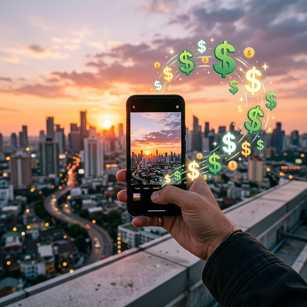 Turn Your Camera Roll into Cash: Selling Smartphone Photos for Beginners