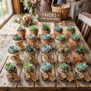15 Cheap DIY Succulent Wedding Favors Your Guests Will Actually Take Home!