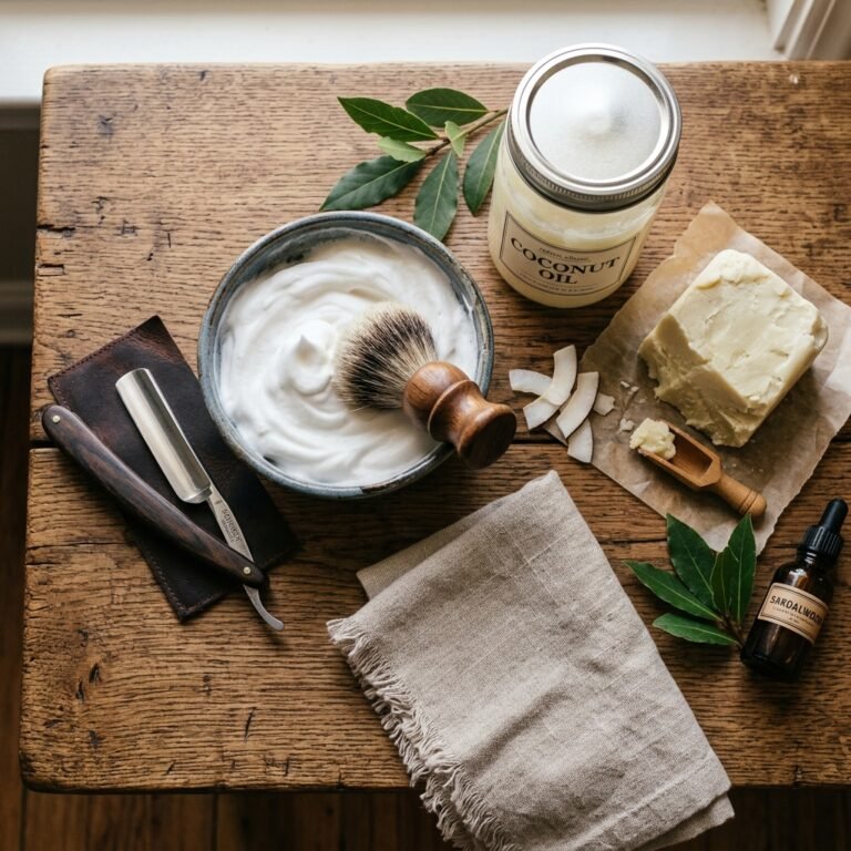 Better Than Store-Bought! How to Make Luxurious DIY Natural Shaving Cream in 5 Minutes