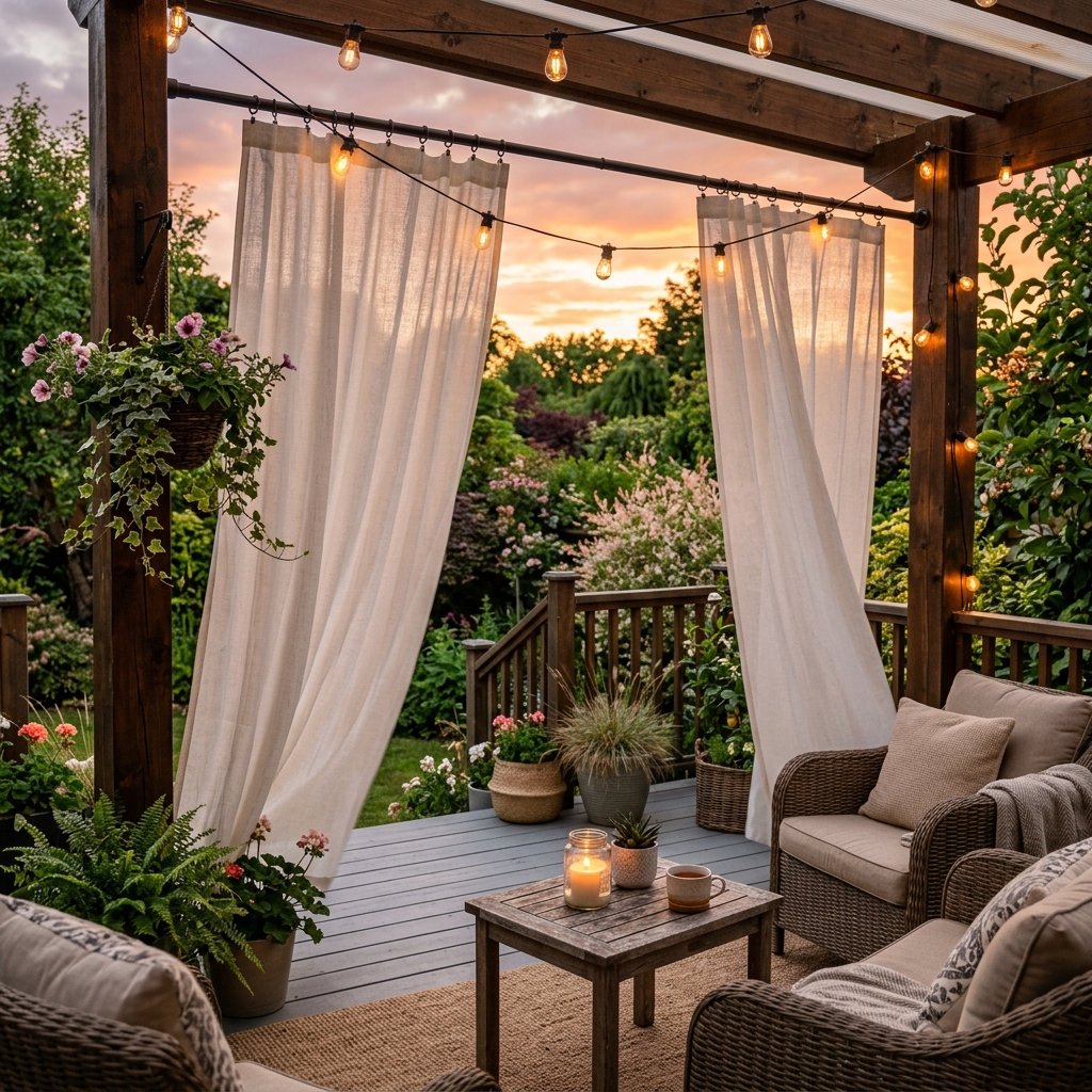 Block Your Neighbors For Under $15! Genius DIY Dollar Store Outdoor Privacy Curtains