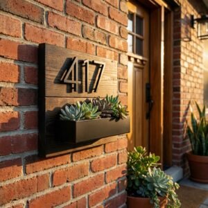 Boost Curb Appeal Instantly! How to Make a DIY House Address Plaque for Under $10