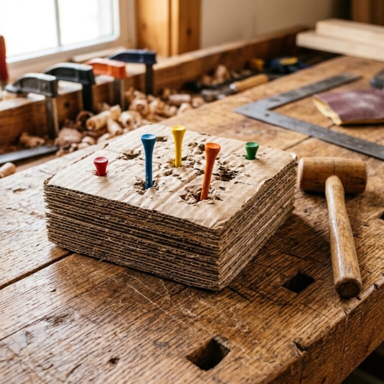 Boost Toddler Hand-Eye Coordination Fast With This Free DIY Cardboard Hammering Toy