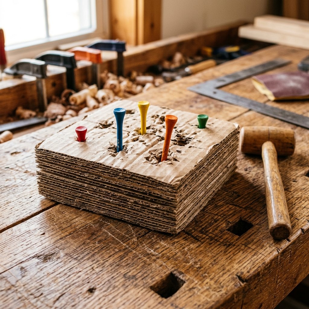 Boost Toddler Hand-Eye Coordination Fast With This Free DIY Cardboard Hammering Toy