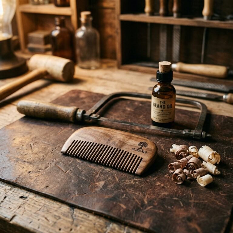 Craft This Luxurious DIY Wooden Beard Comb for Him (And Save a Fortune!)