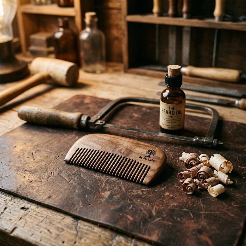 Craft This Luxurious DIY Wooden Beard Comb for Him (And Save a Fortune!)