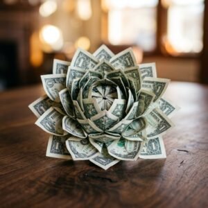 Ditch the Boring Card! How to Fold a Beautiful Money Origami Lotus Flower for an Unforgettable Gift