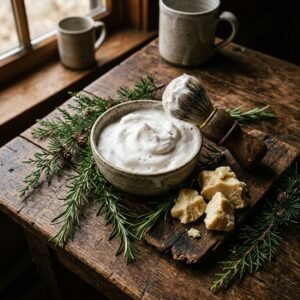 Ditch the Shaving Cream! This DIY Shea Butter Shaving Soap is a Game Changer