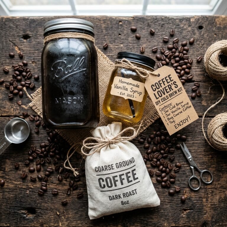 DIY Cold Brew Coffee Gift Set: The Ultimate Budget-Friendly Gift for Caffeine Lovers