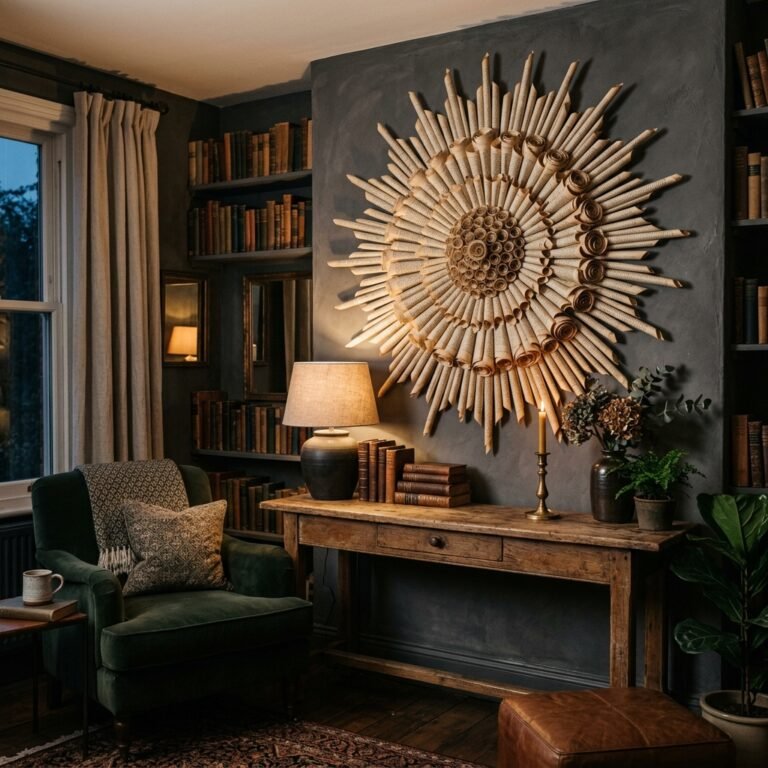 Don't Throw Away Old Books! Make This Stunning High-End Book Page Wall Art This Weekend