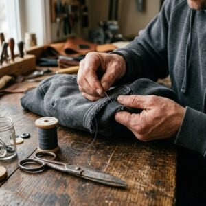 Don't Throw It Out! How to Stitch a Ripped Pocket on a Hoodie Invisibly
