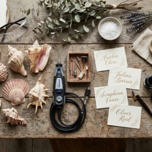 Elegant Coastal Wedding Hack: How To Make Stunning Sea Shell Table Card Holders For Pennies!
