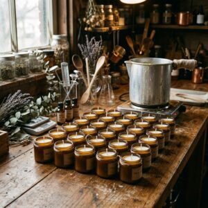 Everyone Will Actually Take These Home! Cheap and Easy DIY Scented Soy Candle Wedding Favors!