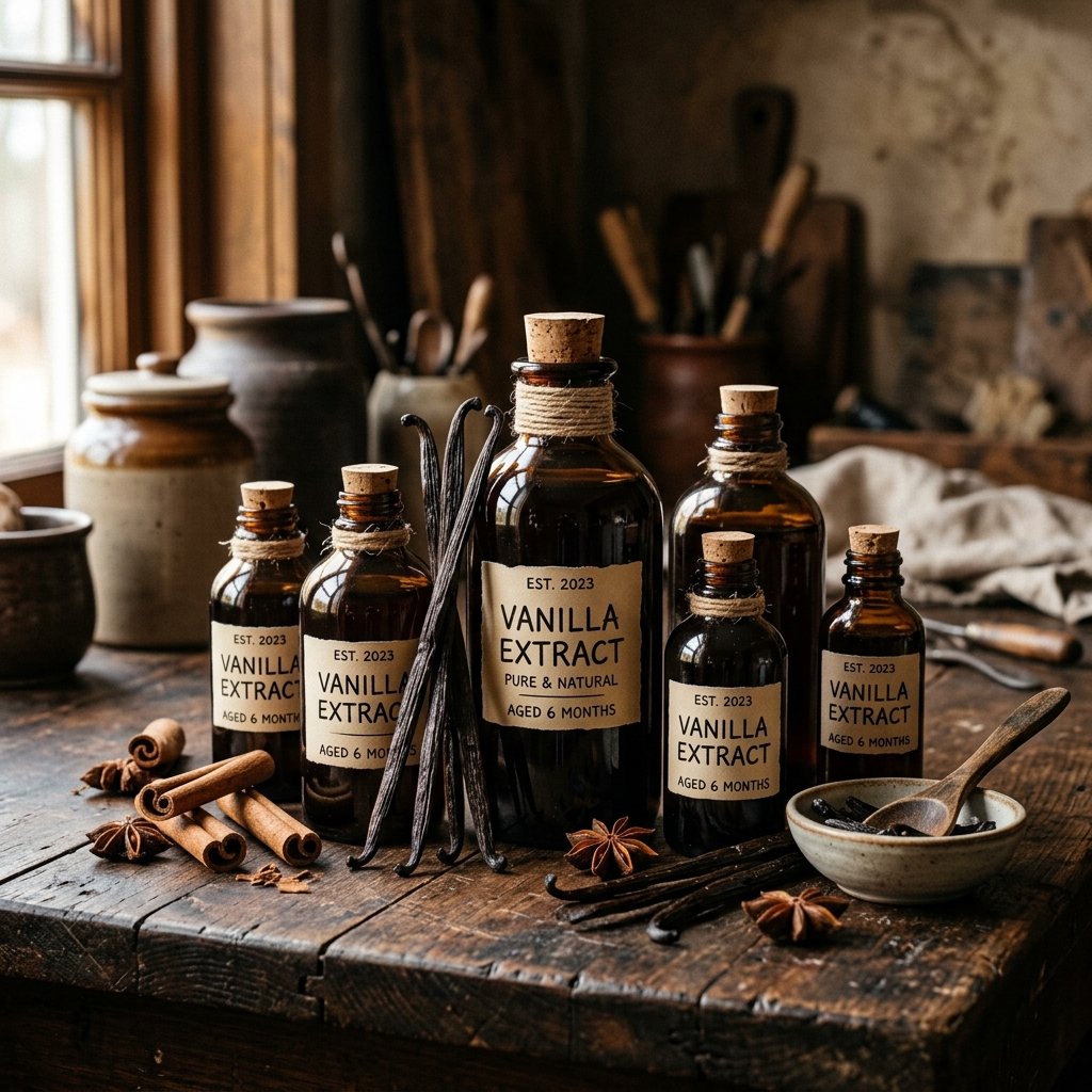 Everyone Will Want One! How to Make DIY Homemade Natural Vanilla Extract Gifts on a Budget