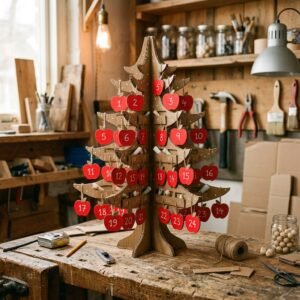 Geniuses are Made, Not Born! This Easy DIY Cardboard Counting Tree for Toddler Math Costs Zero Dollars