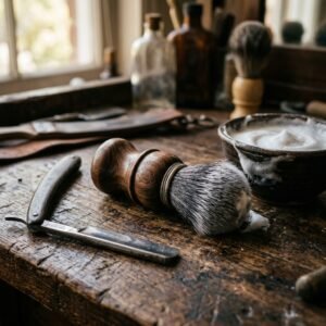 Get the Barbershop Experience: Easy DIY Wood Shaving Brush Gift for Him