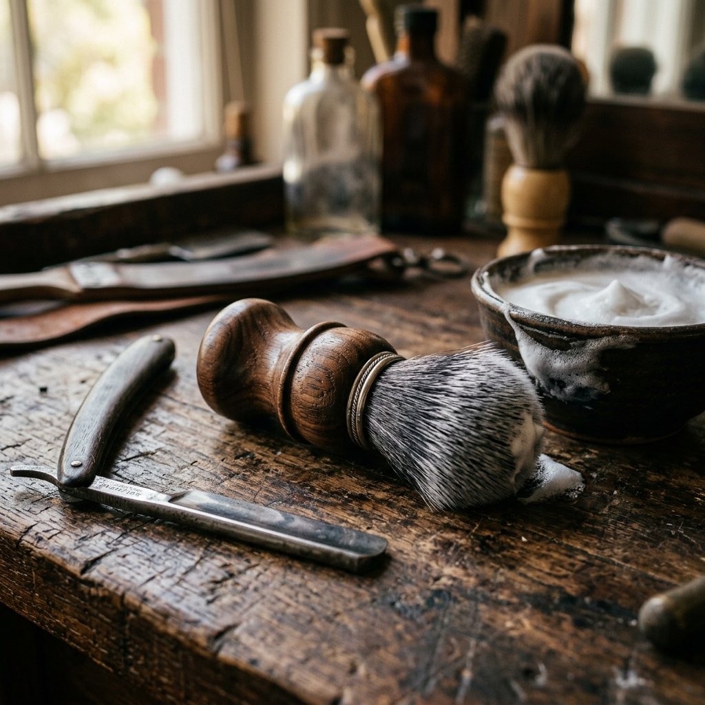 Get the Barbershop Experience: Easy DIY Wood Shaving Brush Gift for Him