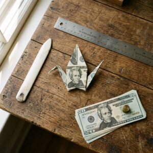 Give The Gift Of Good Luck! Easy Step-By-Step Money Origami Crane Tutorial