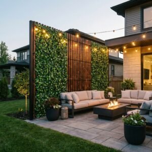 Hide Your Neighbors! This Easy DIY Dollar Store Outdoor Privacy Screen Costs Almost Nothing!