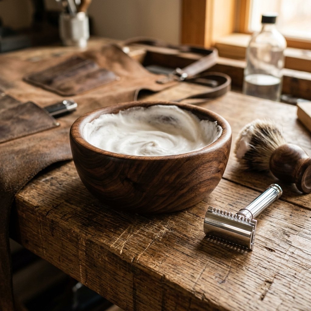 High-End Grooming on a Budget: How to Make a DIY Wooden Shaving Bowl