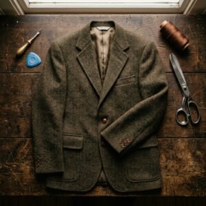 How to Easily Downsize a Huge Thrifted Blazer to Fit You Like a Tailored Glove